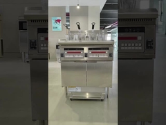 OFE-226 fritadeira elétrica aberta com sistema de filtro de óleo