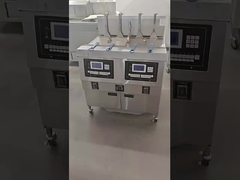 OFE-322L chips elétricos comerciais com função de memória estilo aberto LCD fundo painel fritar óleo com óleo