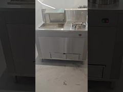 GW-2400 0,4kw Panador de Frango Elétrico Comercial Trble 1200x700x950mm