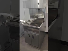 60cm 100cm Largura Batatas fritas Batatas fritas Display mais quente Material 304SUS