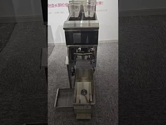 OFE-213L chips frigideira elétrica aberta duas panelas dois cestos com sistema de filtro de óleo