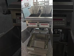 OFE-H226 elevador elétrico automático dois pote dois grandes cestos friteira aberta