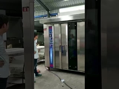 YKZ-100AD/YZD-100AD/YKG-100AD óleo diesel de gás eléctrico 380V/220V 32 bandejas forno rotativo de padaria com tra