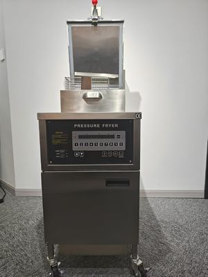 Computação painel elétrico 4HD 13,5KW máquina de fritura Broast Friteiro de pressão de frango