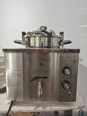 Painel mecânico 16L 3KW 220V/110V Friteira de pressão superior de mesa Chicken Express