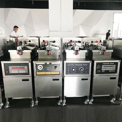 Fritadora de Frango a Pressão Elétrica de Painel Mecânico 4HD Com Filtração Automática