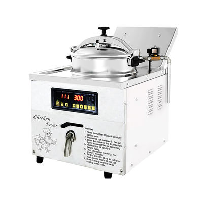 Painel digital 16L 3KW 220V/110V Friteira de pressão superior do Chicken Express