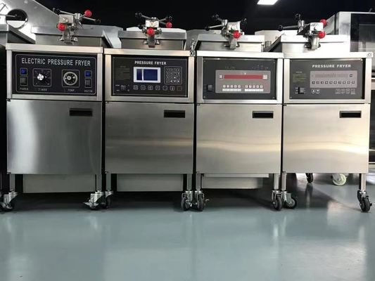 Painel LCD Elétrico Comercial Vertical Com Filtração Friteira de Pressão de Frango