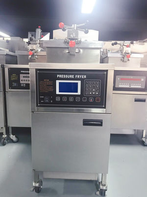 Painel LCD Elétrico Comercial Vertical Com Filtração Friteira de Pressão de Frango