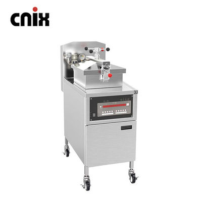 Painel elétrico digital com sistema de filtro de óleo automático Friteira de pressão de frango
