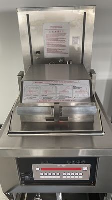 8HD Elétrico 17KW 380V 55L 5 bandeja de fritura Grande Produtividade Broaster Friteiro de pressão de frango