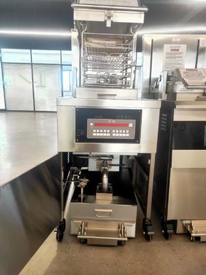 8HD Elétrico 17KW 380V 55L 5 bandeja de fritura Grande Produtividade Broaster Friteiro de pressão de frango