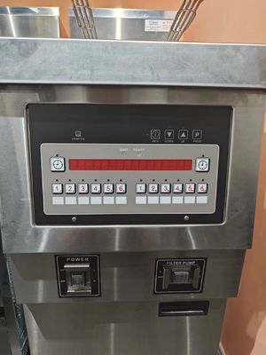 Aquecimento a gás 220V Painel de computador digital Uma panela Dois cestos Abrir frigorífico