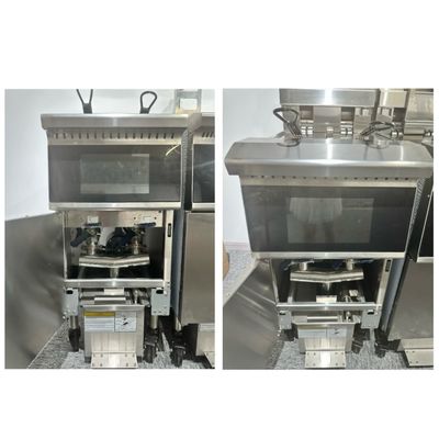 14.3kw Power Touchscreen Painel inteligente 380V/50hz~60hz com filtro de óleo Fritadora comercial elétrica aberta