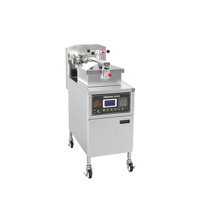 Painel LCD Elétrico Comercial Vertical Com Filtração Friteira de Pressão de Frango