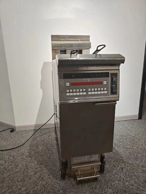 Uma panela duas cestas 26L 14KW 380V com filtragem de óleo frigorífico elétrico aberto
