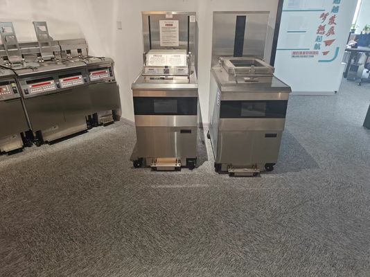 PFE-2000 8HD Eletrônico Smart Touch Panel 55L 5 Fry Tray Grande Produtividade Friteira de Frango a Pressão