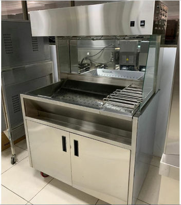 60cm 100cm Largura Batatas fritas Batatas fritas Display mais quente Material 304SUS
