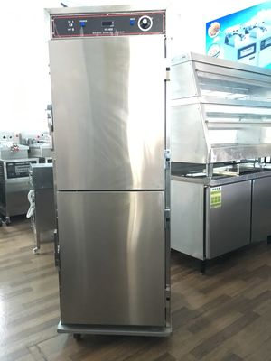 220V Vitrine de aquecimento elétrico Material 304SUS