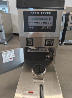 Aquecimento rápido 304SUS 13.5kw Auto-elevador Tecnologia avançada Chips elétricos comerciais Open Fryer