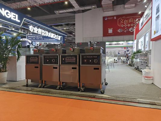 Computação Painel de Gás Aquecimento 4HD Broast Fritura Máquina Frango Pressão Fritura