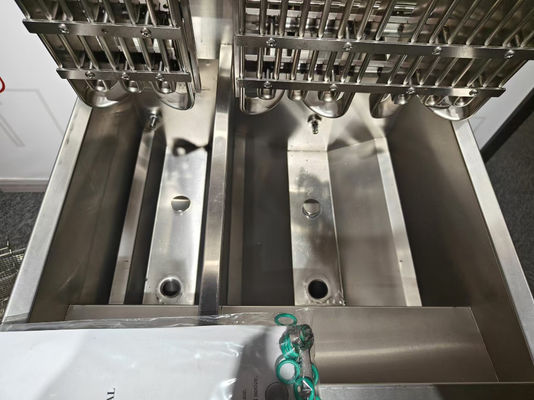 eléctrico duas panelas 3 cestas 21,5L + 11,6L com filtro de óleo sistema de chips aberto fritadeira