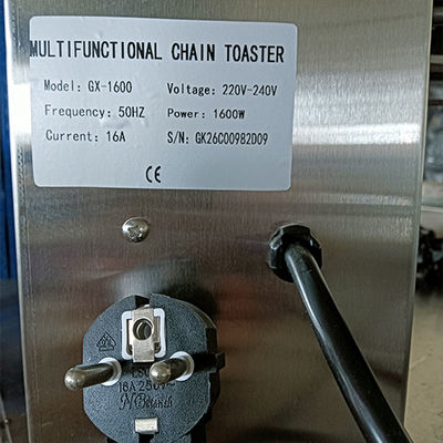 1Máquina de torradeira para restaurantes de fast food