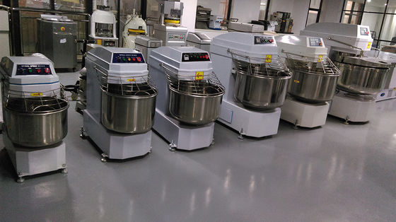 Máquina de mistura de massa em espiral de duas velocidades