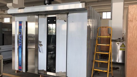 Gás Elétrico Óleo Diesel 380V/220V 32 Taças Padaria Forno rotativo com taças e carrinhos
