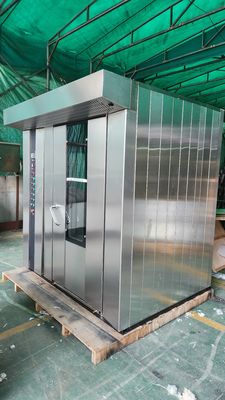 Gás Elétrico Óleo Diesel 380V/220V 32 Taças Padaria Forno rotativo com taças e carrinhos