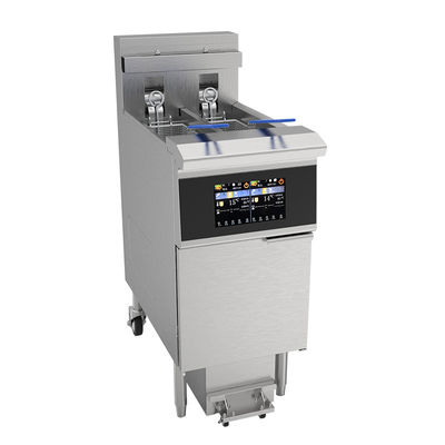 14.3kw de potência touchscreen Smart Panel Electric Open Chips Fryer Machine