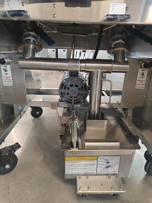 380V 28kw Dual Tanks Quatro Cestas Digital Painel Elétrico & Gas Chips Open Fryer Machine 15L*2