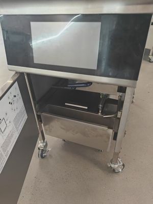 Smart Touch Panel 304SUS Fabricante Fritadora a pressão para frango vertical a gás/fritadora a pressão para frango kfc/fritadora a pressão industrial preço/