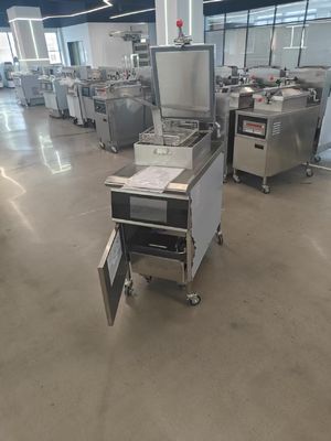 Smart Touch Panel 304SUS Fabricante Fritadora a pressão para frango vertical a gás/fritadora a pressão para frango kfc/fritadora a pressão industrial preço/