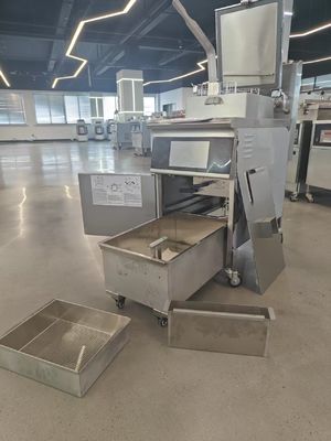 Smart Touch Panel 304SUS Fabricante Fritadora a pressão para frango vertical a gás/fritadora a pressão para frango kfc/fritadora a pressão industrial preço/