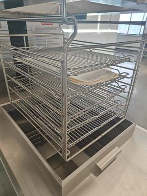 OFE-2000 8HD Eletrônico Smart Touch Panel 55L 5 Fry Tray Grande produtividade 17KW Open Deep Fryer