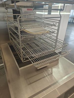Painel de computador digital elétrico 8HD 55L 5 bandeja de fritura Grande produtividade 17KW Friteira aberta