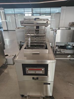 Painel de computador digital elétrico 8HD 55L 5 bandeja de fritura Grande produtividade 17KW Friteira aberta