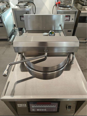 6HD Elétrico 12KW 380V 28L 6 Fry Tray Grande Produtividade Redonda Auto Lift Broaster Friteiro de Frango de Pressão