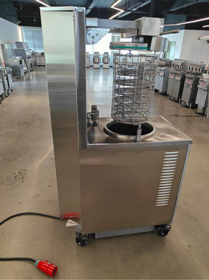 6HD Elétrico 12KW 380V 28L 6 Fry Tray Grande Produtividade Redonda Broaster Friteira de Frango de Pressão