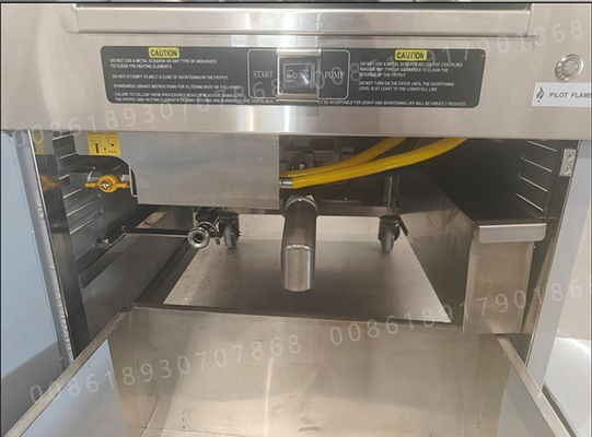 PFG-5910 8 Cabeça 55L 220V Friteira de pressão de frango a gás (CE,Fabricante)